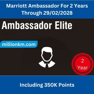 Marriott Ambassador Elite Status Upgrade – Valid Until 29/02/2028