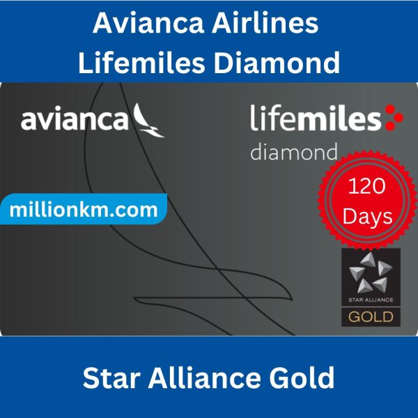 Avianca Airlines Lifemiles Diamond Star Alliance Gold 120 Days And Challenge