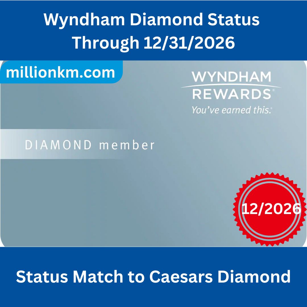 Estatus Diamond de Wyndham 2026: Igualación de Estatus a Caesars Diamond