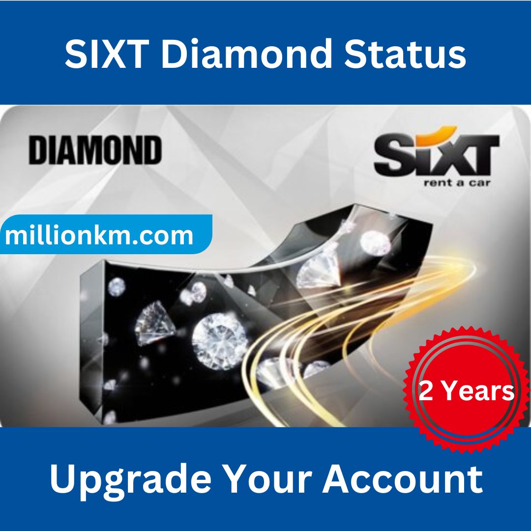 SIXT Diamond Status Upgrade | Acceso VIP de 2 Años a Alquiler de Coches