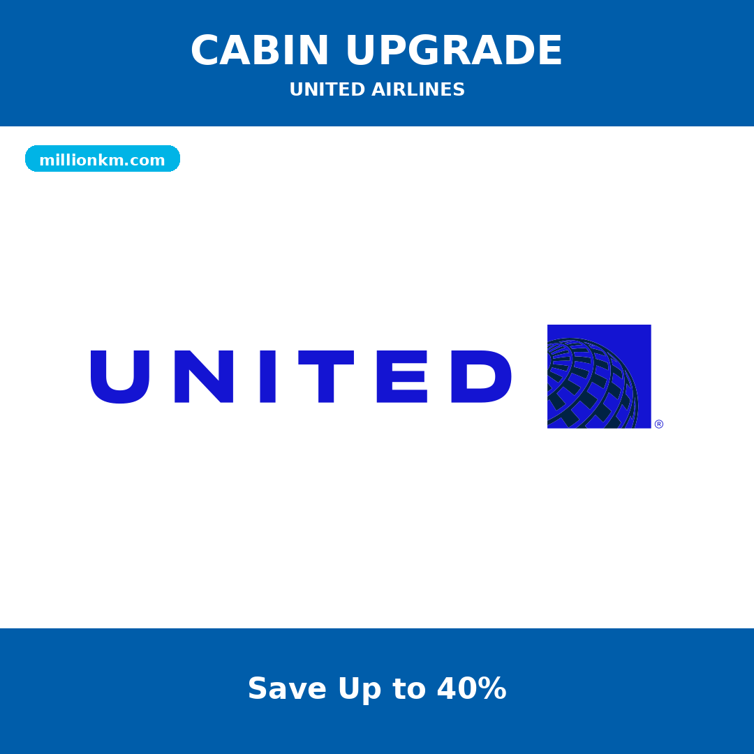 United Airlines Cabin Upgrade Service — Premium Cabin Access