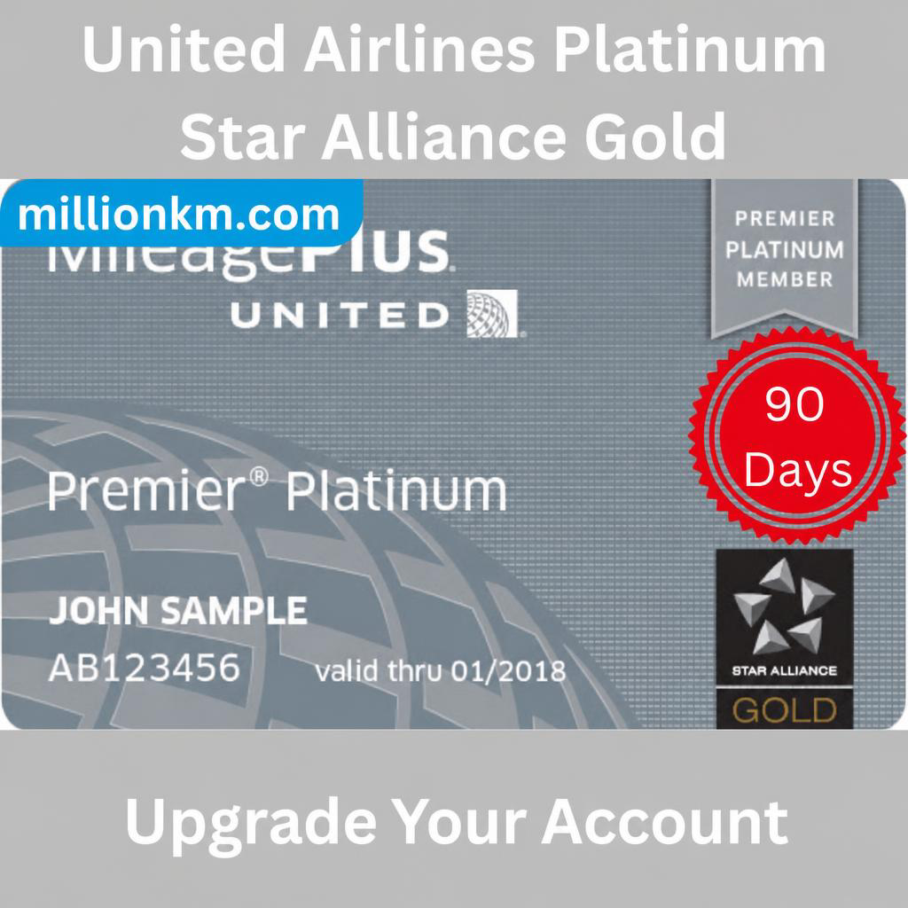 Star Alliance Gold 90 Days via United Premier Platinum